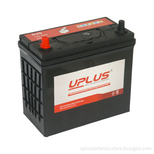 B24 N40 Best Price OEM Brand Maintenance Free 12V Car Battery